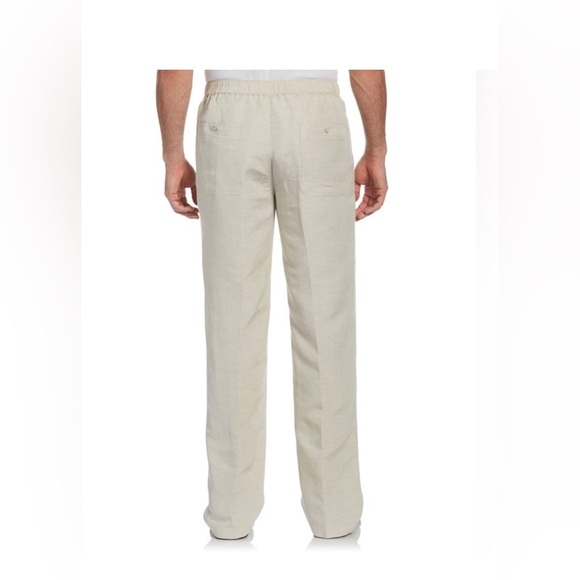 CUBAVERA Men’s Linen Blend Pants size XL Light Blue - Picture 2 of 10